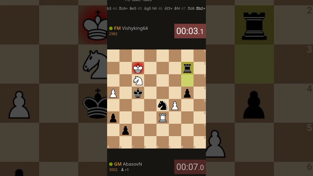 Grand masters fight for the win.  #chess #chessgame #checkmate #games