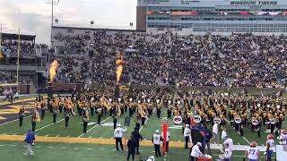 Mizzou Tigers take the field vs Florida Gators | football | Faurot Field | Memorial Stadium