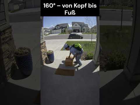 Tapo D205 Akku-Videotürklingel – 2K, 160° Weitwinkel, KI-Personenerkennung ohne Abo Video