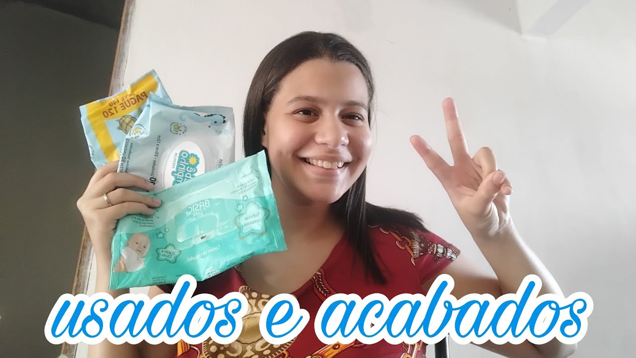 USADOS E ACABADOS DE HIGIENE DO 2° E 3° MÊS DO MEU BEBE 🐻💙