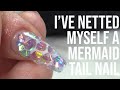 Mermaid Tail Netted Nail Experiment - Kirsty Archives #10