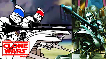The Clones Who Specialized in SPEEDER BIKE COMBAT - Clone Lancer Troopers