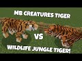 Mb creatures tiger vs wildlife jungle tiger minecraft mob battle