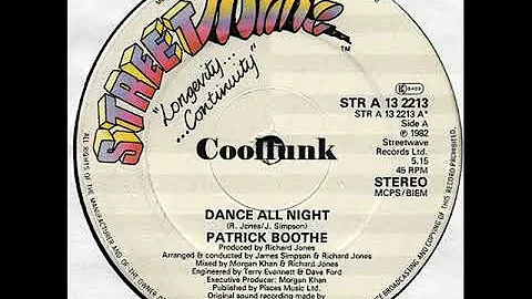 Patrick Boothe - Dance All Night (12 inch 1982)