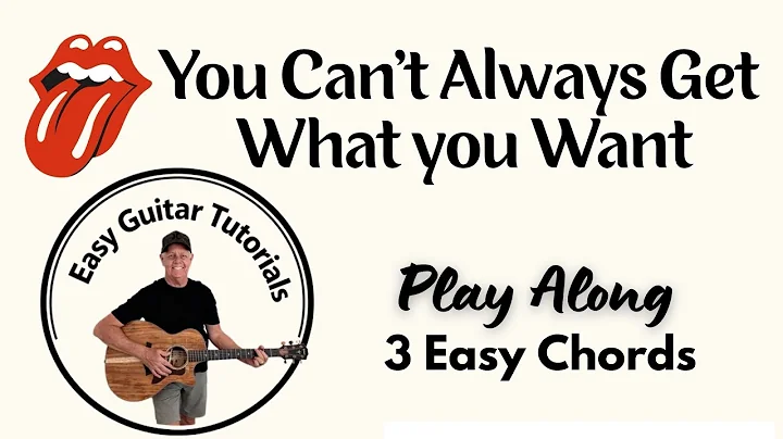 You Can't Always Get What You Want (Guitar Tutorial)