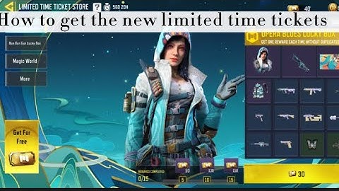 HOW TO GET THE NEW LIMITED TIME TICKETS  | TIPS AND WAYS TO GET SOME IN CODM | BR RANK