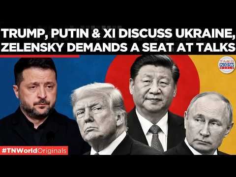 WATCH: Ukraine’s Future Cannot Be Decided Without Kyiv, Zelensky Tells Trump | Times Now World