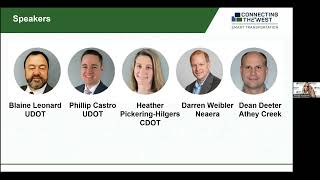 V2X Accelerator Phase 1 Progress, Insights, and Lessons Learned Series Webinar #2: Utah DOT