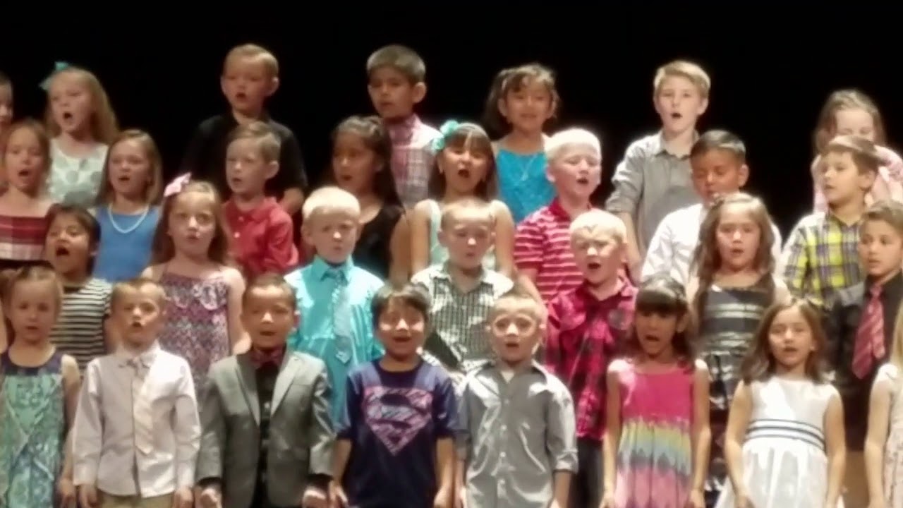 Dalhart Elementary School Kindergarten Graduation May 2017 YouTube