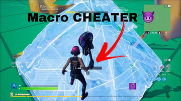I am a MACRO CHEATER 😈😈….