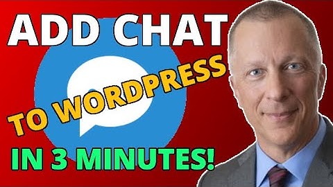 How to add live chat to WordPress website in 3 minutes