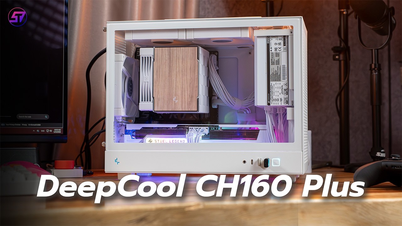 My First Glass Case Build... DeepCool CH160 Plus