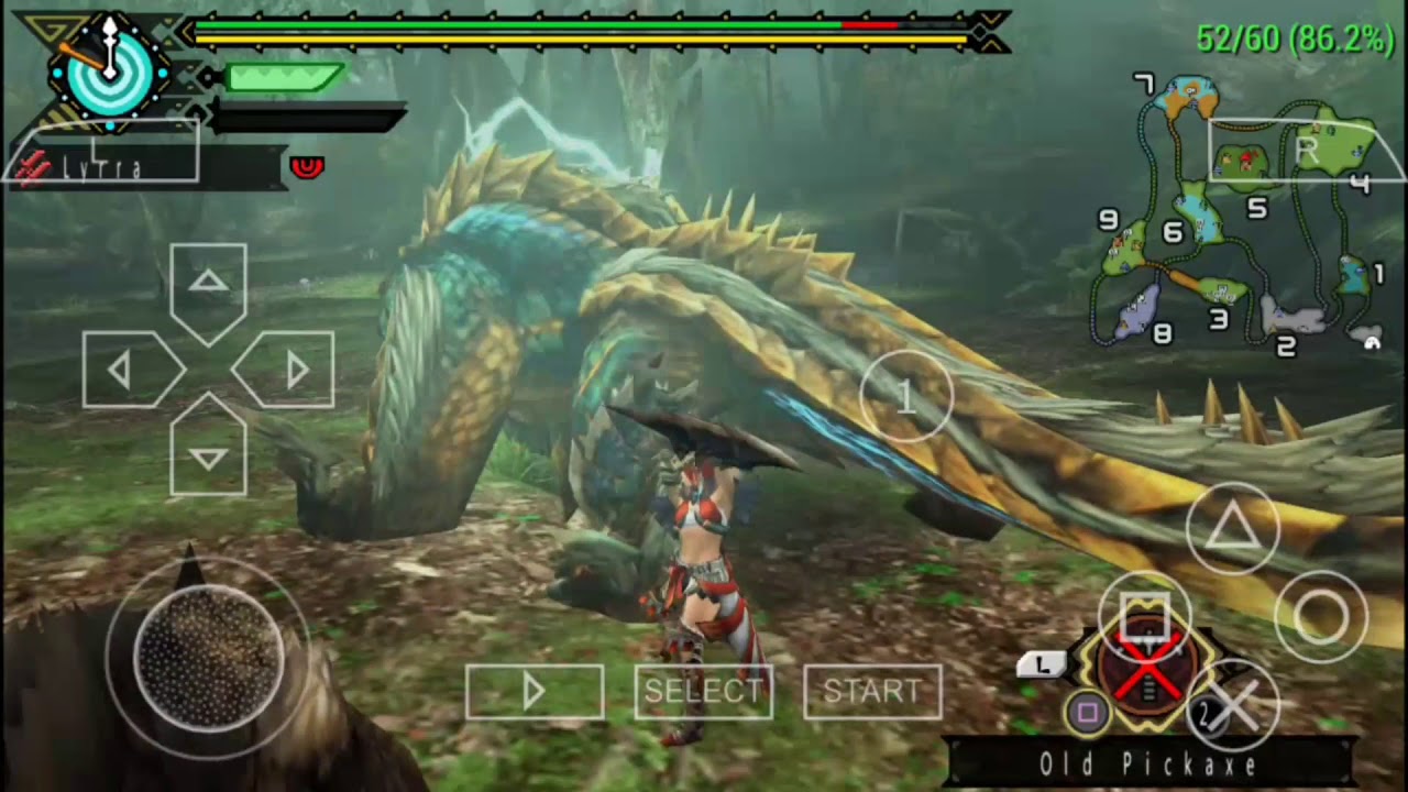Monster Hunter 4 Ultimate PPSSPP ISO Zip File Download For Android 2