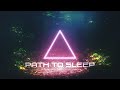 Mystical sleep journey with magical forest rain sounds  ambient drone music for sleep