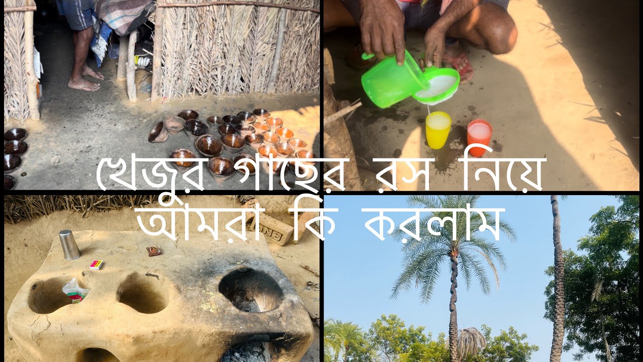 Khejur gacher rosh nia amra ki krlm ? @bengali blog @Tannisblog # ...