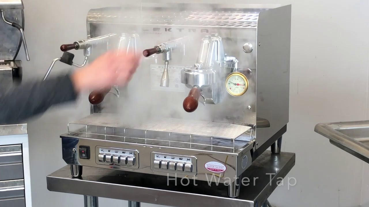 Elektra Sixties T3 Compact 2 Group Espresso Coffee Machine YouTube