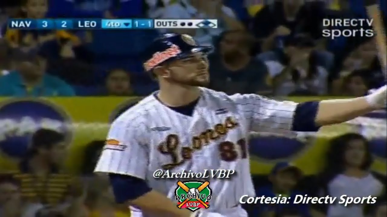 Jonron de CASPER WELLS - LVBP 2013-2014 Leones del Caracas vs Navegantes del Magallanes