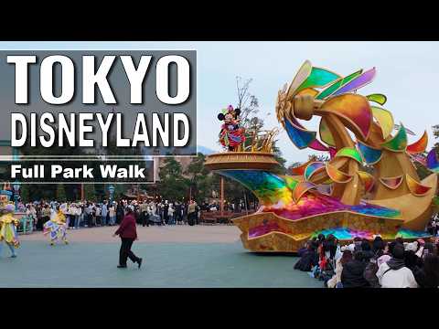 Landscape of Tokyo Disneyland(最終値下げ) Tokyo Disneyland Japan Walking Tour 4K | Full Park POV Experience