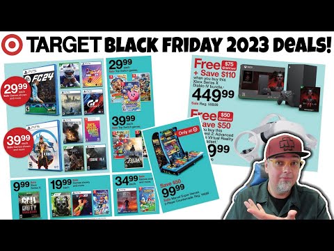 Holy Crap! Target Has Some AWESOME Black Friday 2023 Gaming Deals!