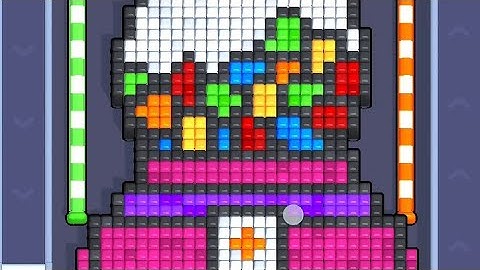 Pixel Flow Level 327. Walkthrough Gameplay 