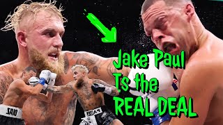 Jake Paul DEFEATS Nate Diaz!! Jake Paul is the REAL DEAL!!