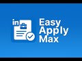 EasyApply Max Extension - Presentation