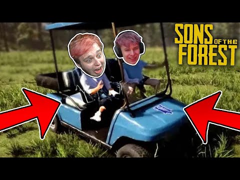 NAŠLI JSME GOLFOVÝ VOZÍK!😱| SONS OF THE FOREST #11 | Morry&@BowTeaG&@DejvikGOD