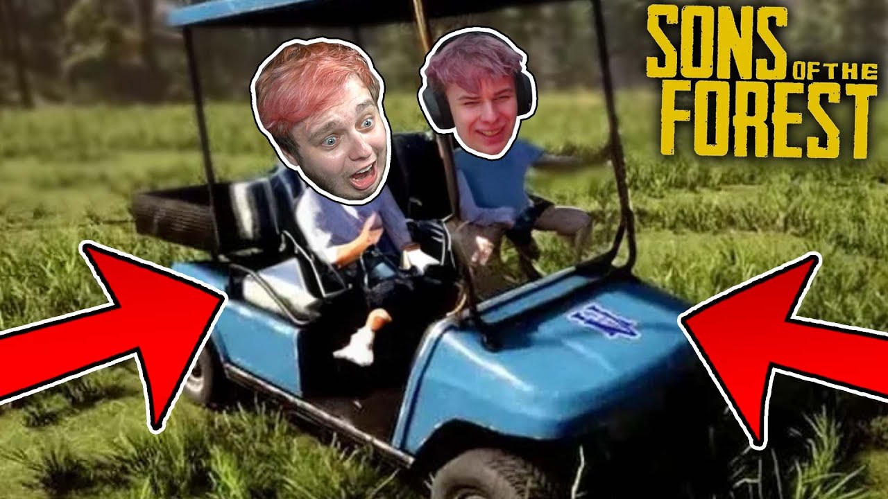NAŠLI JSME GOLFOVÝ VOZÍK!😱| SONS OF THE FOREST #11 | Morry&@BowTeaG&@DejvikGOD