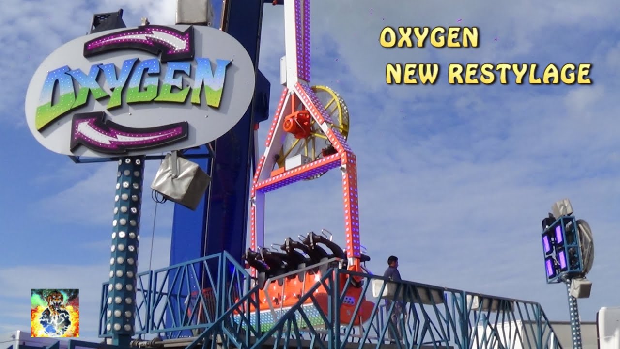Manège Oxygen ( new restylage ) , foire d'été 2021, Dieppe ( 76 )