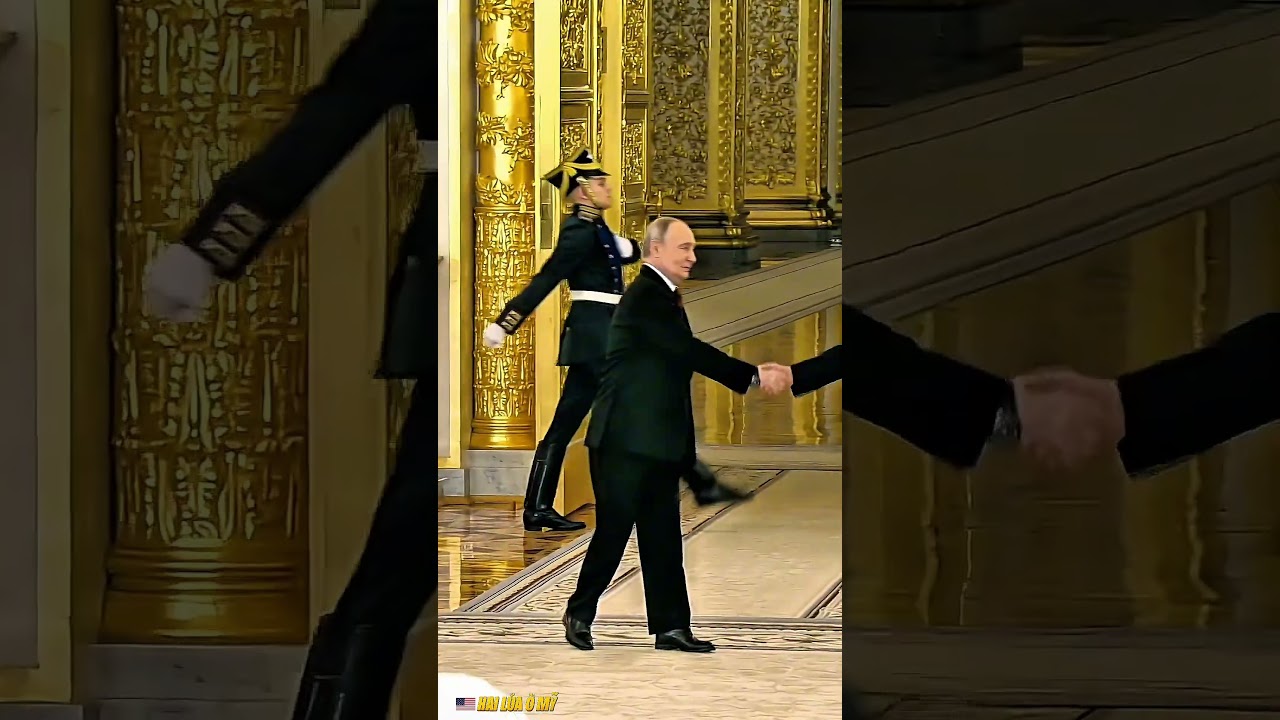 Putin’s Grand Entrance at the Kremlin | Power and Prestige on Display