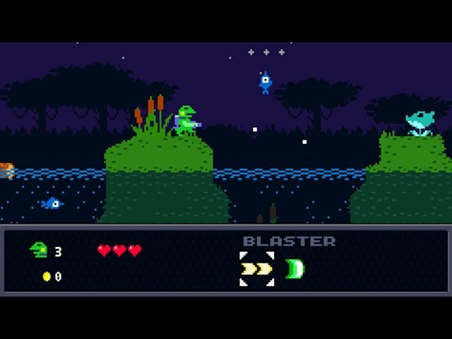 RELEASE] Kero Blaster v1.1 - Port two free spin-off games pink