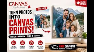 Canvas Prints Canada 🇨🇦 | Custom Canvas Printing Online (Free Shipping)