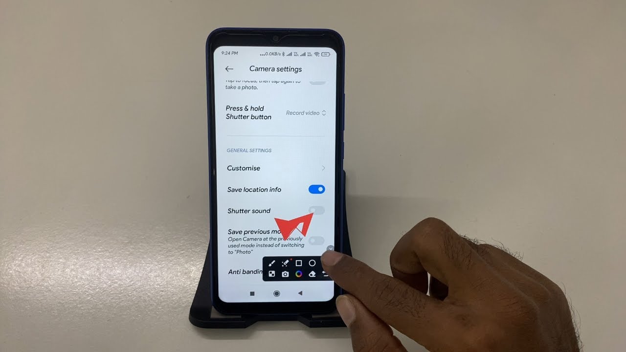 POCO C55 me camera sound on off kaise kare || How to Turn Camera Sound ...