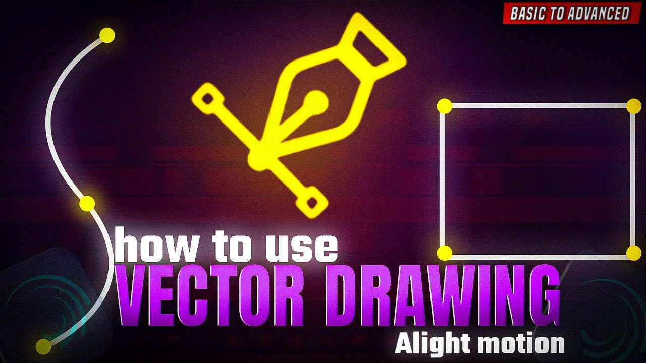 Vector Drawing: The Game-Changer for Alight Motion Users💥