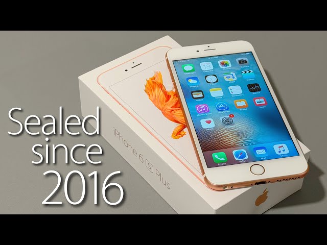 Unboxing a BRAND NEW iPhone 6s Plus 10 Years Later! - YouTube