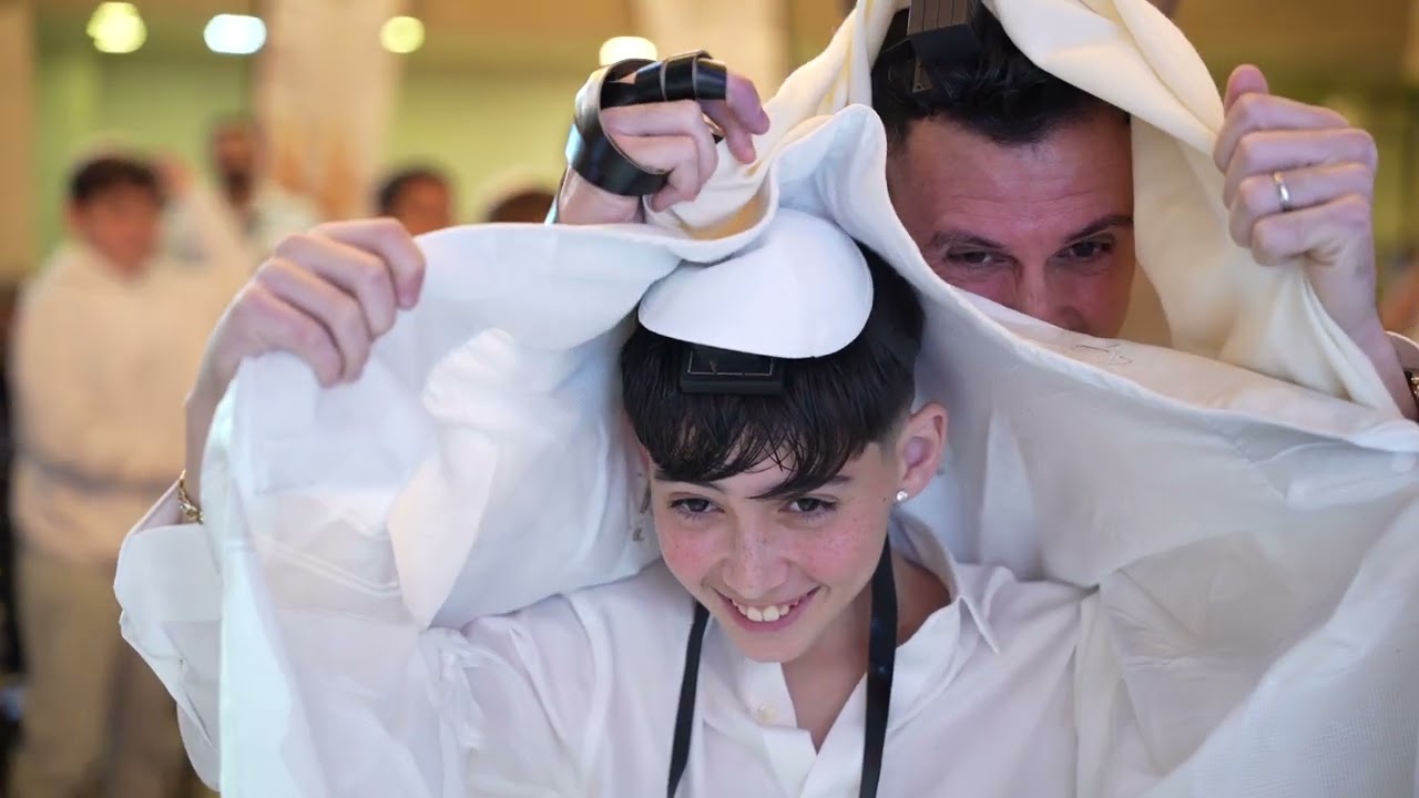 יהונתן גרוסמן קליפ בר מצווה אולם הבריאה מודיעין