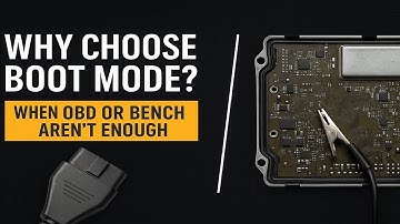 2 8 Why Choose Boot Mode Over OBD & Bench? | ECU Access Explained