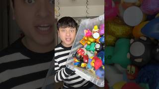 organizing my rubber duck collection on a shelf 🐥  #duck #collection