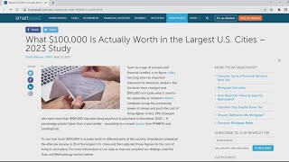 VERIFY Earning 100K in D C may feel like earning 44 000 elsewhere