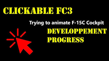 DCS RedK0d Clickable FC3 Trying to animate F 15C Cockpit