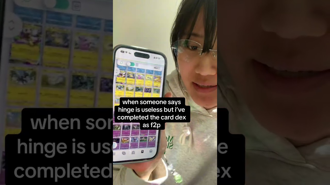 Когда кто-то говорит, что Hinge бесполезен, но я уже прошёл весь карточный покедекс.