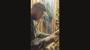 How to Handle an Axe with Snake Head Wedge (Finnish style)