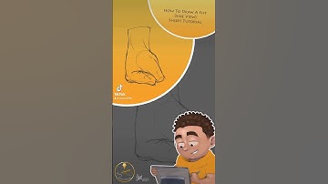 How To Draw A Fist (Side View) Short Tutorial | Using Simple Shapes
