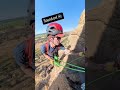 Climbing pitch two of SpiderMan at Smith Rock with Todd! Burly finish on this one and Todd almost