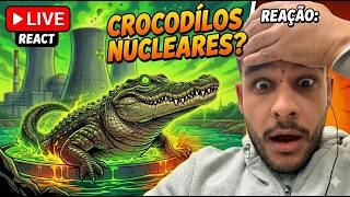 Por Que Crocodilos Vivem Em Usina Nuclear? - REACT! ⁨@vocesabia⁩ #curiosidades #reaction #react