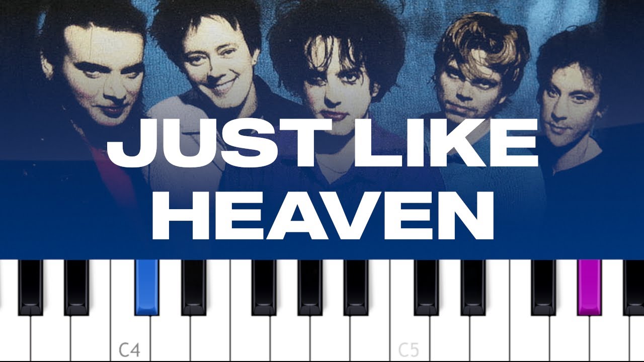 The Cure - Just Like Heaven (piano tutorial)