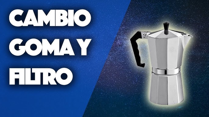 🔴CAFETERA ITALIANA🔴Cambio de JUNTA de GOMA y Limpieza de FILTRO