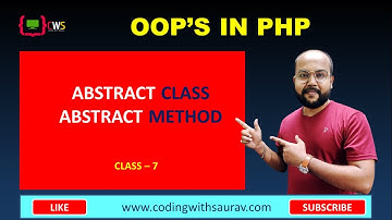 Abstract class and method | php oop