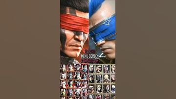 Kenshi Character Selection in  Mk9 , MkX and Mk1 Khaos Reigns #mortalkombat1havik
