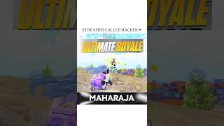 Streamer Called Me Hacker 💀#oneplus #bgmi #gaming #YouTube shorts #viral #pubgconqueror #pubgvideo